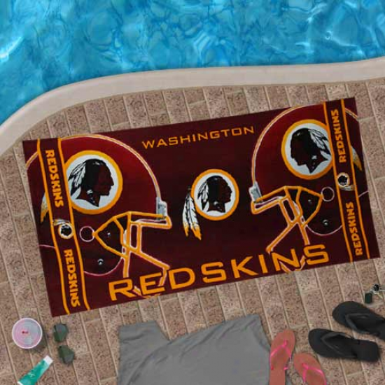 Washington Redskins 30'' X 60'' Burgundy Beach Towel