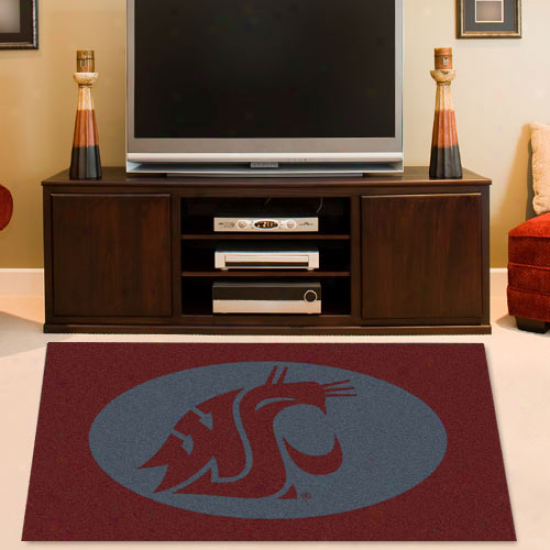 Washington Commonwealth Cougars 2'8'' X 3'10'' Collegiate Rug