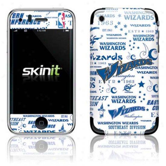 Washington Wizards Historic Blast Iphone 3g/gs Skin