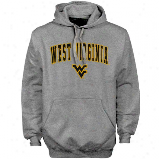 West Virginia Mountaineer sAsh Elegant Twill Hoody Sweatshirt