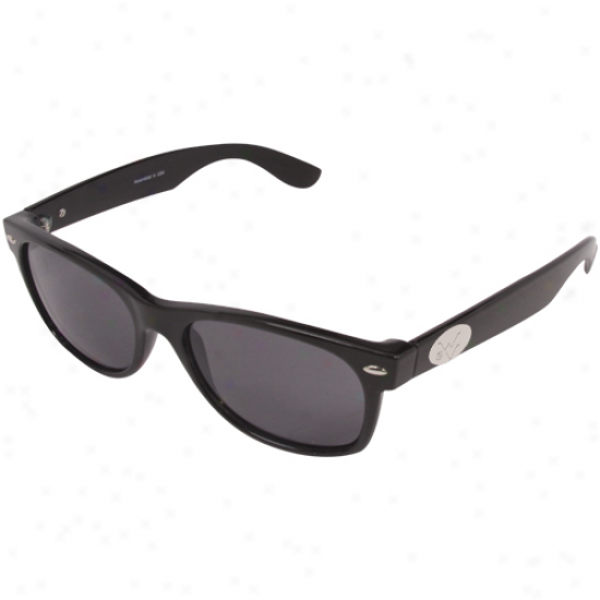 West Virginia Mountaineers Black-gray Eaton Sunglasses