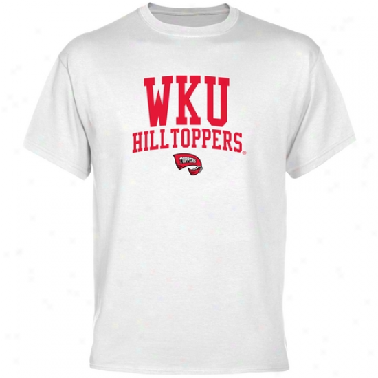 Western Kentuckky Hilltoppers Team Arch T-shirt - White