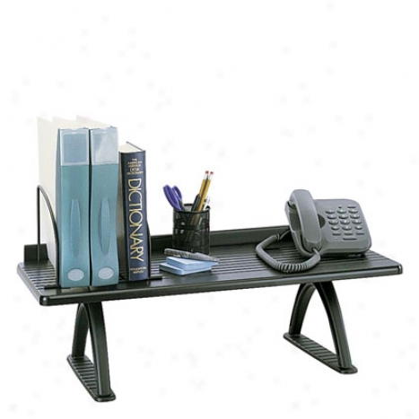 "30"" Desk Riser By Safco - Black"