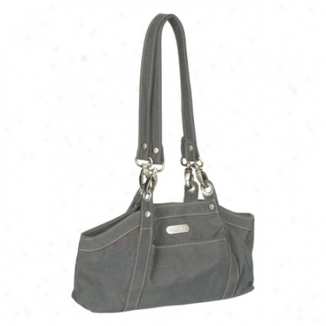 Baby Hampton Bagg By Baggallini - Pewter/mimosa