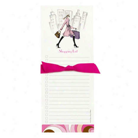 Bon Bon Notepad By Bonnie Marcus - Busy Bonnie Shopping List