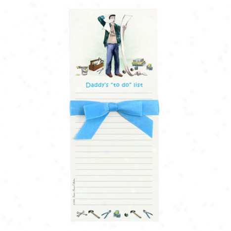 "bon Bon Notepad By Bonnie Marcus - Daddy's ""to Do"" List"