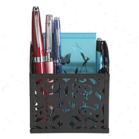 Brocare Magnetic Pencil Bin By Design Ideas - Black