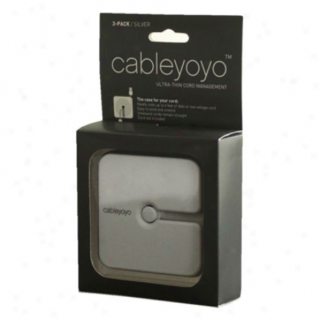 Cableyoyo 3 Pack - Silver