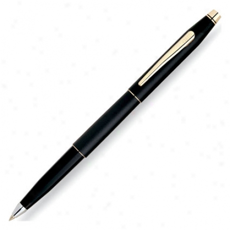 Century Classic Selectip-rollerball Pen Personalized By Cross - Black