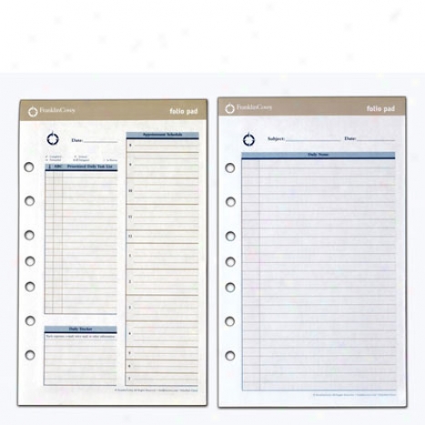 Classic Foliopad Two-page-per-day Refill - 2 Bundle