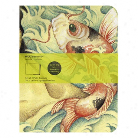 Screen Art Journal Plain By Moleskine - Fish