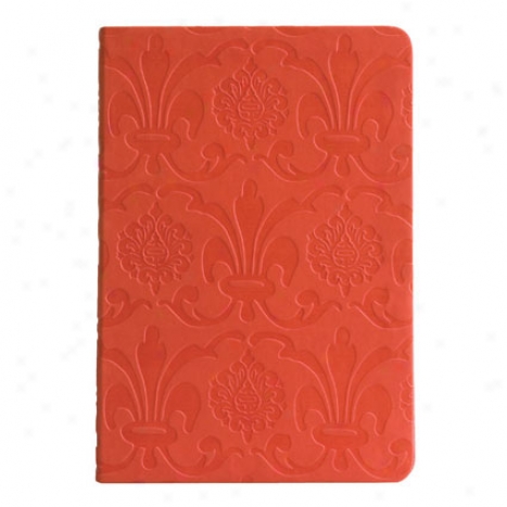 Eccolo Baroqeu Lined Journal - Orange