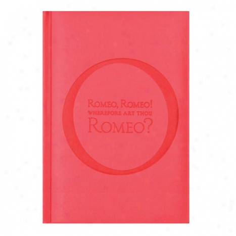 Eccolo Lined Journal - O Romeo