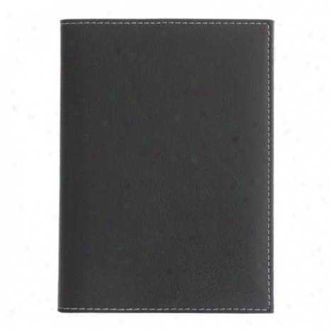 Eccolo Refillable Lined Pearl Journal - Black