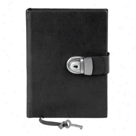 Eccolo Secret Locking Journal - Black