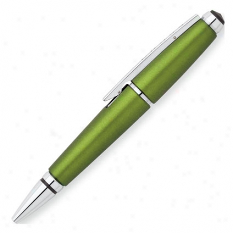Edge Caplese Gel Ink Pen Personalized By Cross - Octane Green