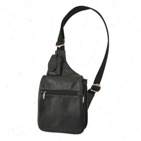 Expandable Messenger Style Shoulder Bag -  Mourning