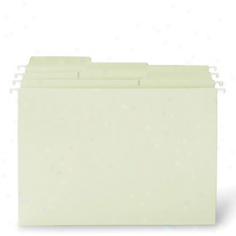 Fastab Moss Hannging Folders, Letter Bigness, Larger Tabs  20