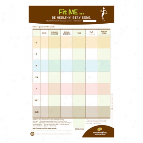 Fit Me Note Pad By Lobotome