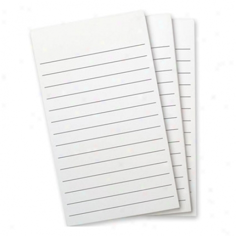 Flip Notes Pad Refill Lined X3 By Wellspring