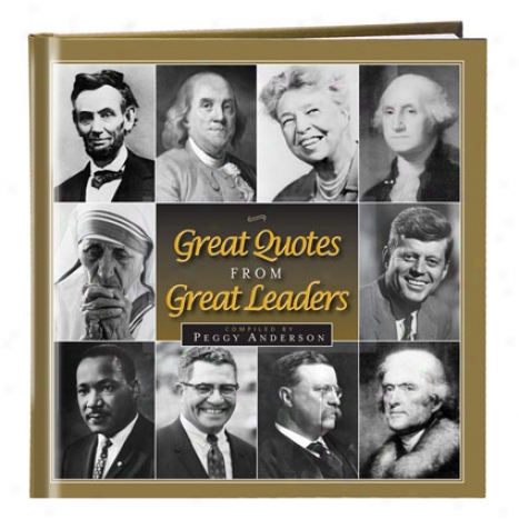 Great Quotes From Great Leaders W/dvd By Simple Truths