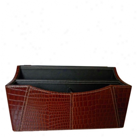 Handcrafted Leather Organizer By Donna Bella Designs