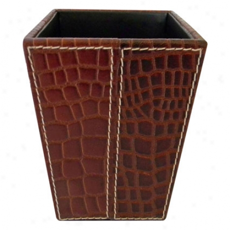 Handcrafted Leather Pen Holder By Donna Bella Designs