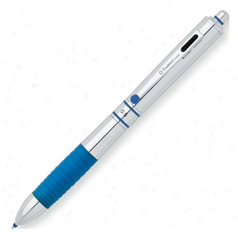 Hinsdale Multi-function Pen Personalized By Franklincovey - P0lished Chrome Varnish