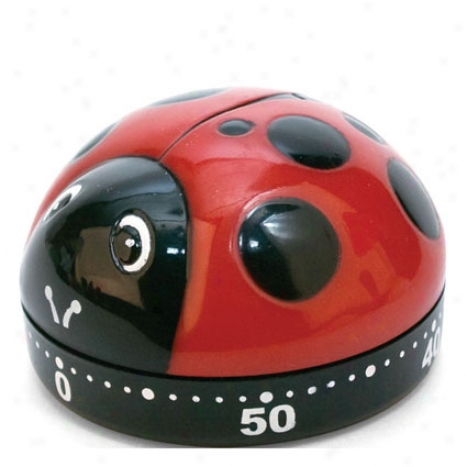 Ladybug Kitchen Timer By Kikkerland