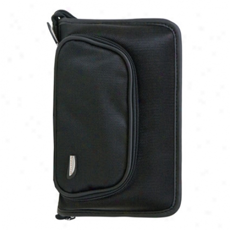 Medications Travel Organizer -  Black Nylon