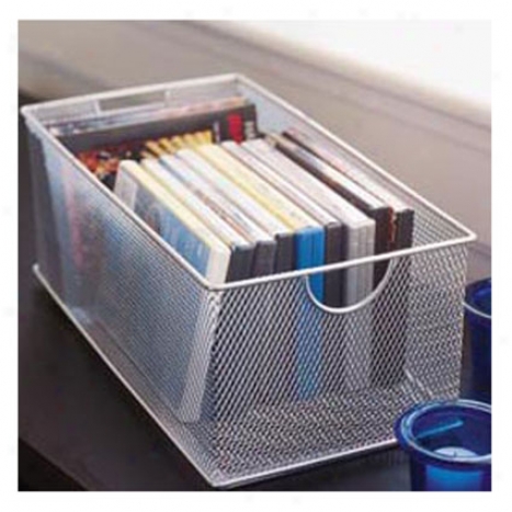 Mesh Dvd Box By Design Ideas - Silver