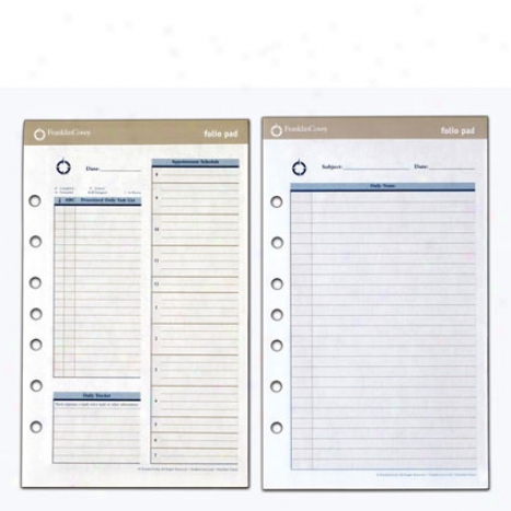 Monarch Foliopad Two-page-per-day Refill - 2 Pack