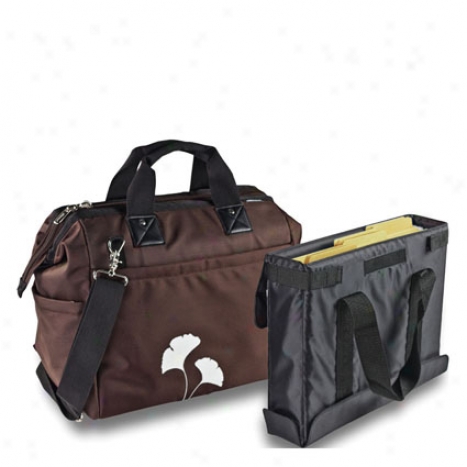 Overnight Tote By Autoexec - Brown