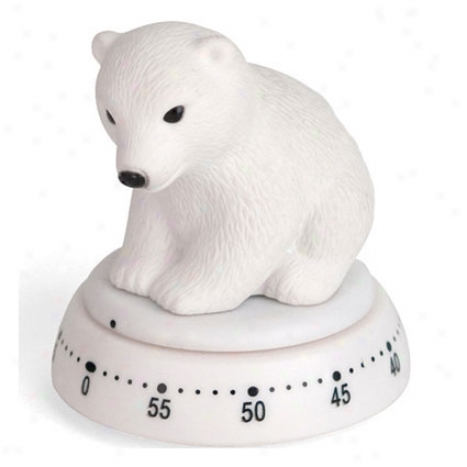 Polar Bear Kitchen Timer By Kikkerlamd