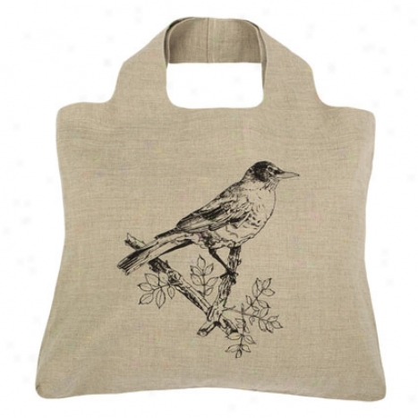 Reusable Bag By Envirosax - Linen Natral B7