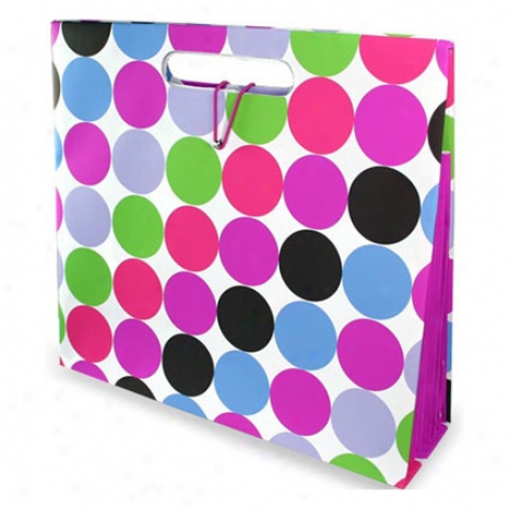 Room It Up Studio Dot Smooth Folder Tote By Capri Designs