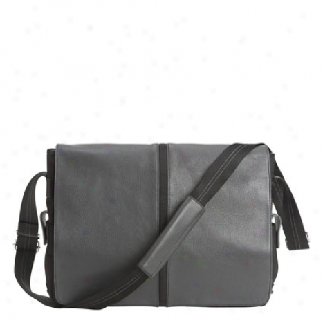 Ryder Messenger Bag - Gray/black