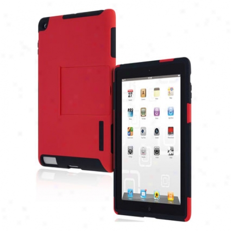 Silicrylic For Apple Ipad 2g By Incipio - Red/black