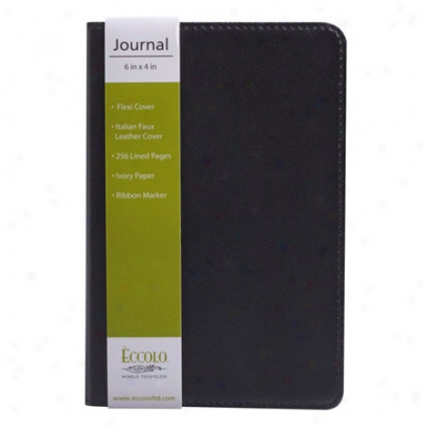 Simply Black Journal By Eccolo - Small