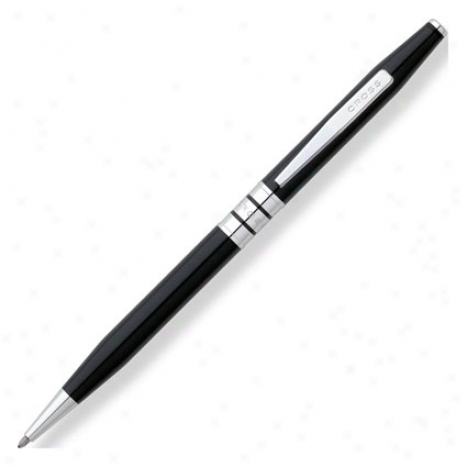 Spire Ballpoint Pen By Cross - Black Varnish