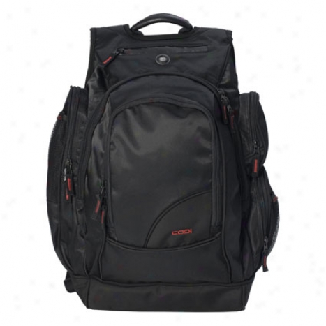 "sport-pak Technical 17"" La;top Backpack - Black"