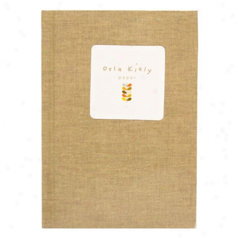 Stem Newspaper By Orla Kiely - Khaki Leqf