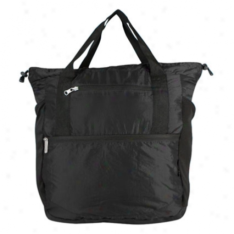 Stow-away Backpack/tote Duo - Black Nylon