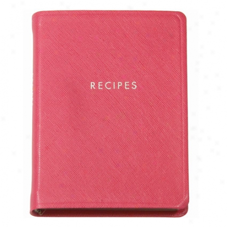 Tabbed Journal Recipes By Graphic Image - Pink