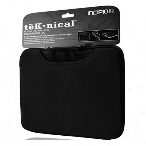 Tek-nical Sleeve For Apple Ipad 1 By Inclpio - Black