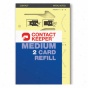 Refill 2 Card By Contact Keeper - Medium