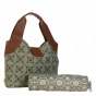 Wildflower Diaper Bag By Amy Butler - Sun & Satellite Sepia
