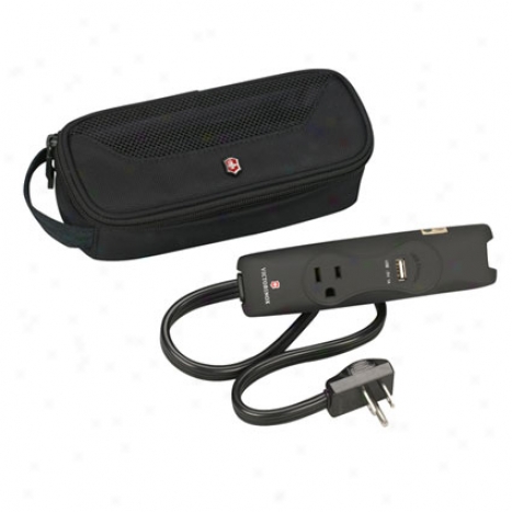 Travel Power Strip - Black By Victorinox