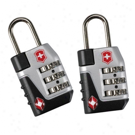 Travel Sentry Approved Lock Set - Blaco By Victorinox