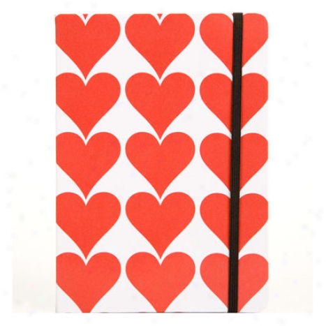 True Love B6 Elastic Journal By Carolina Pad